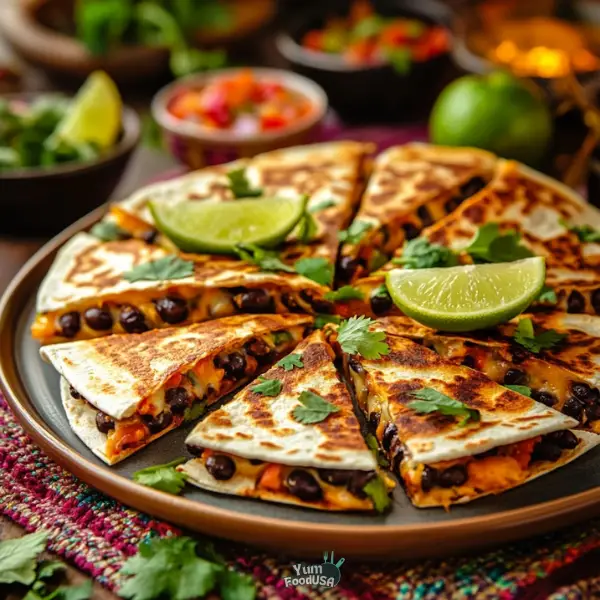 Black Bean and Cheese Quesadillas
