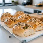 Fluffy Low-Carb Fitness Bread Rolls