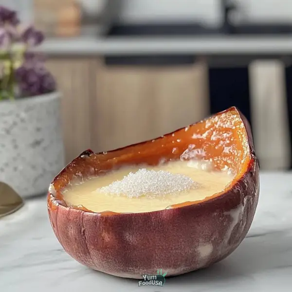 Japanese Sweet Potato Crème Brûlée