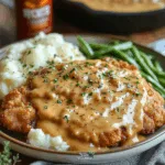 Chicken Fried Steak with Cream Gravy