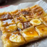 Banana Roti with Egg and Condensed Milk