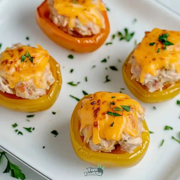 Keto Tuna Melt Poppers