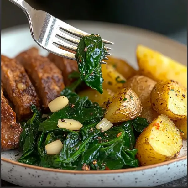 Simple Sautéed Spinach
