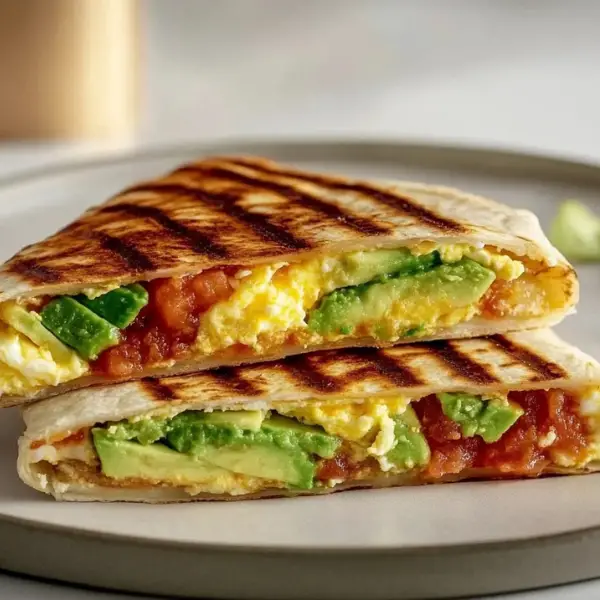 Grilled Breakfast Tortilla Wrap