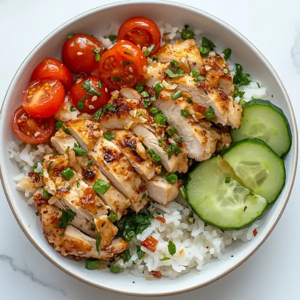 Herbed Butter Rice with Creamy Chicken