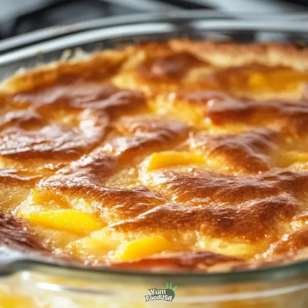 Easy Peach Cobbler
