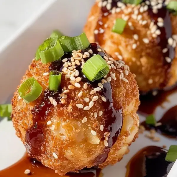 Spicy Tuna Mac and Cheese Balls