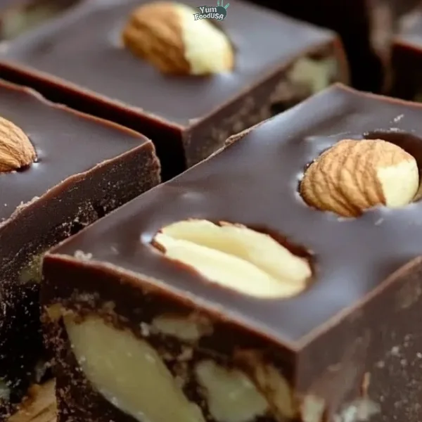 Homemade Nutty Chocolate Bars