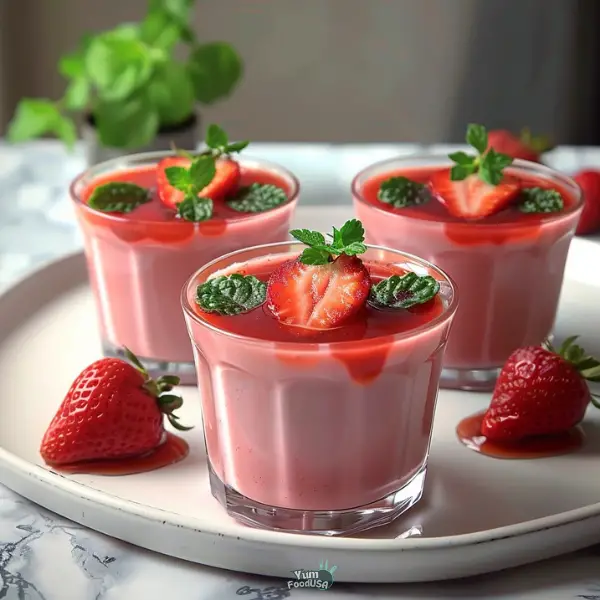 Strawberry Pudding