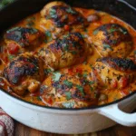 Creamy Cast Iron Chicken Thighs