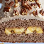 Hummingbird Bread with Cinnamon Cream Cheese Frosting