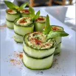 Cucumber Avocado Rolls