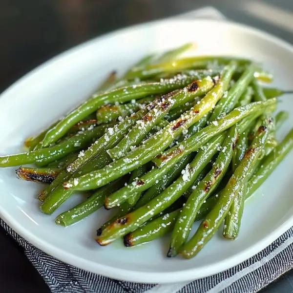 Grilled Green Beans