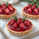 Strawberry Tartlets with Rosemary