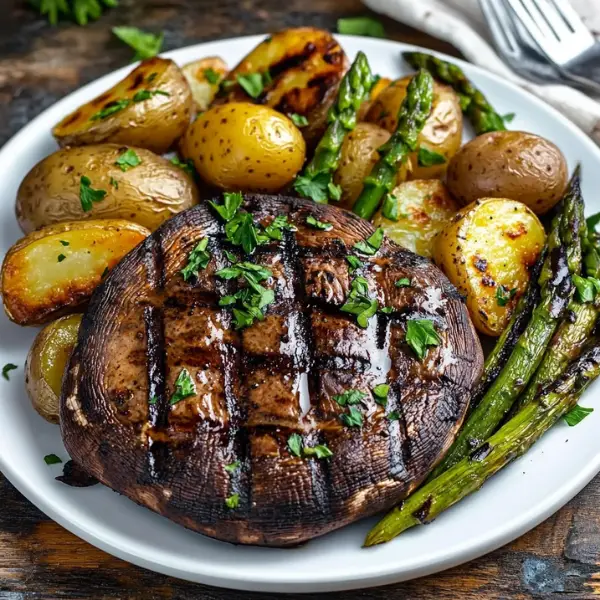 Grilled Portobello Mushrooms