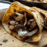 Spicy Cumin Lamb Wraps