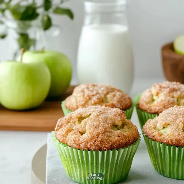Apple Zucchini Muffins