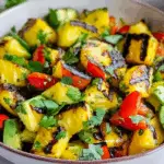 Grilled Pineapple Avocado Salad