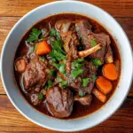 Slow Braised Beef Shank Stew