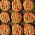 Spiced Vegetable Chicken Patties