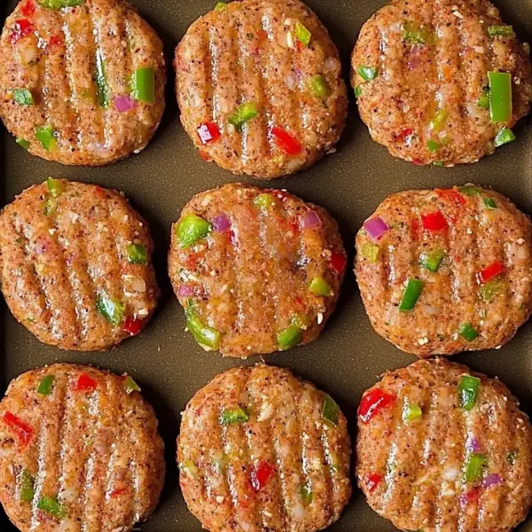 Spiced Vegetable Chicken Patties