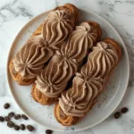 Coffee Mousse-Filled Éclairs