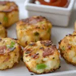 Bacon Cheddar Cauliflower Tots