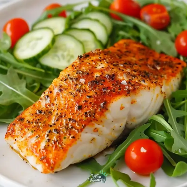 Healthy Grilled Halibut