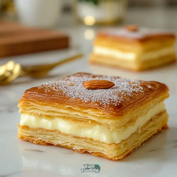 Custard Almond Pastries