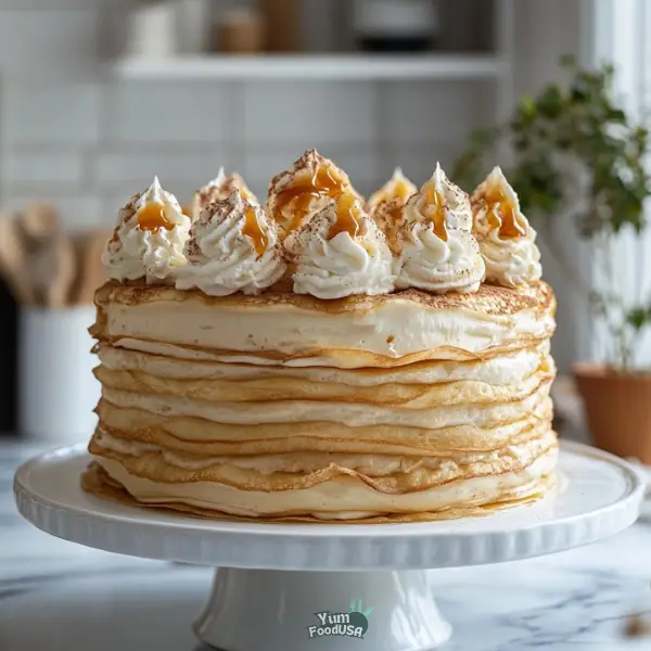 Dulce de Leche Crepe Cake