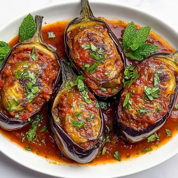 Stuffed Eggplants in Olive Oil