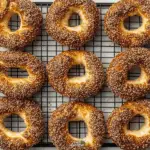 Turkish Simit Sesame-Crusted Bread Rings)