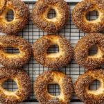 Turkish Simit Sesame-Crusted Bread Rings)