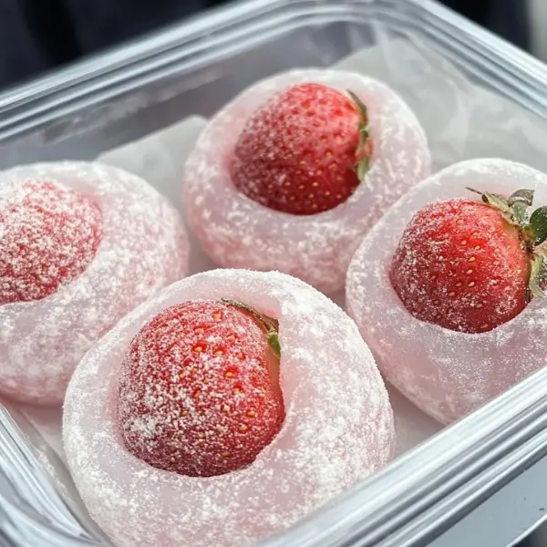 Strawberry Mochi