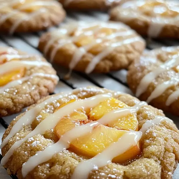 Peach Cobbler Cookies
