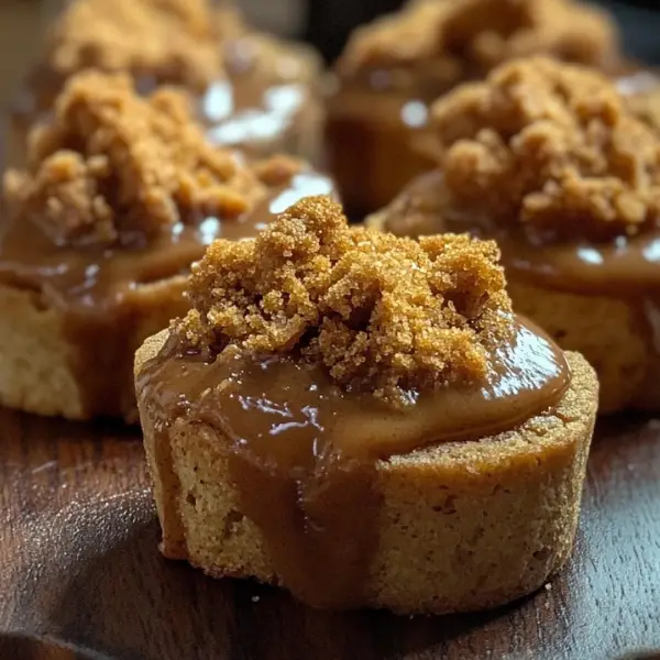 Brown Butter Financiers with Biscoff