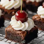 Cherry Chocolate Brownie Bites