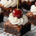 Cherry Chocolate Brownie Bites