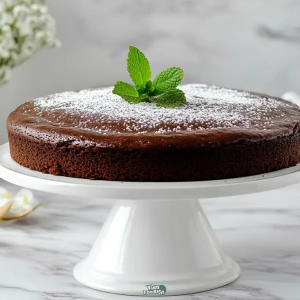 Swedish Sticky Chocolate Cake (Kladdkaka)