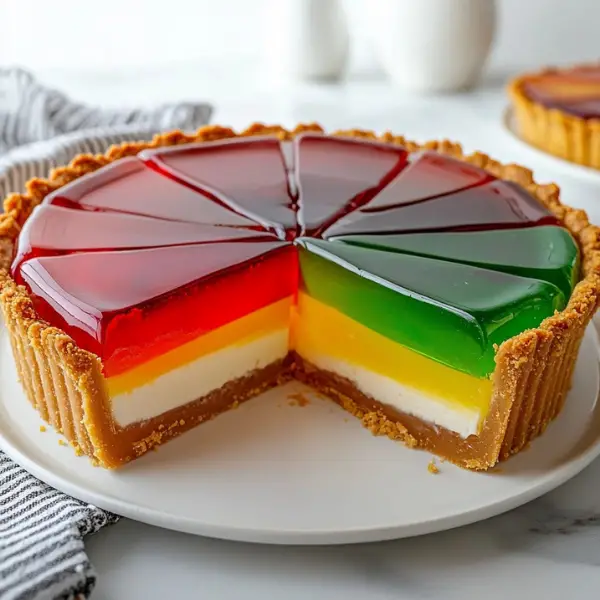 Layered Jello Pie