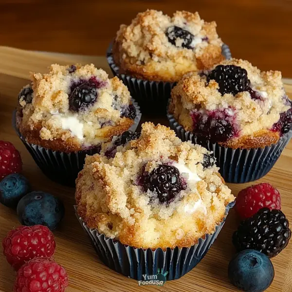 Berries and Cream Coffee Cake