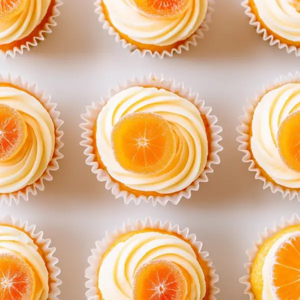 Orange Cream Cupcakes