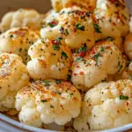 Garlic Butter Roasted Cauliflower