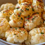 Garlic Butter Roasted Cauliflower