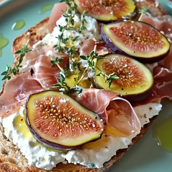 Fig & Prosciutto Toast