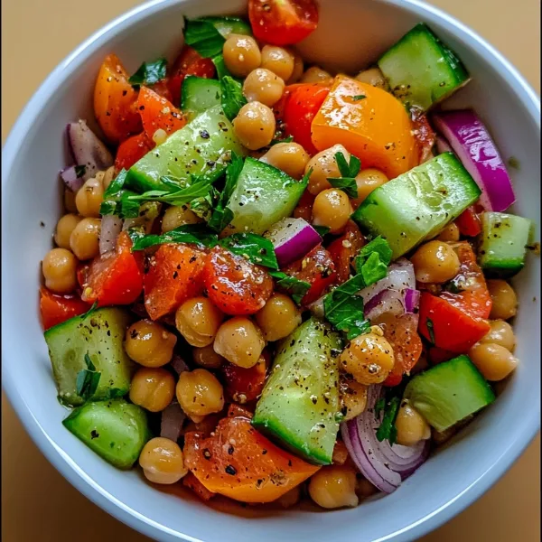 Refreshing Chickpea Salad