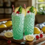 Sparkling Non-Alcoholic Mint Julep