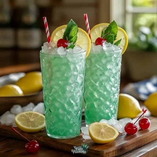 Sparkling Non-Alcoholic Mint Julep