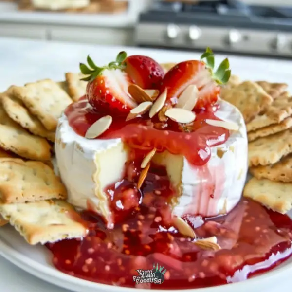 Strawberry Baked Brie