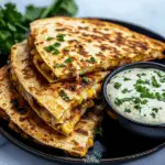 20-Minute Cheesy Elote Quesadilla with Cumin Lime Crema